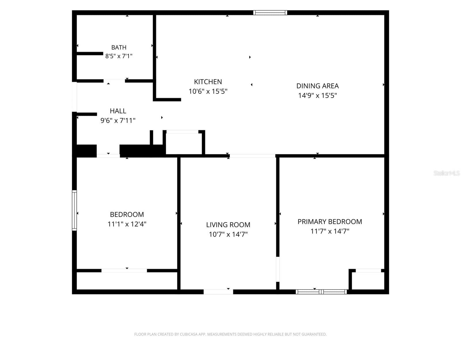 Floor plan is for illustrative purposes only. Dimensions and square footage are approximate and have not been professionally verified. Bedroom count and room designations may differ from county property appraiser records. Buyers should independently verify measurements, bedroom count, and permitted use. - 11317 SYLVAN GREEN LN, RIVERVIEW