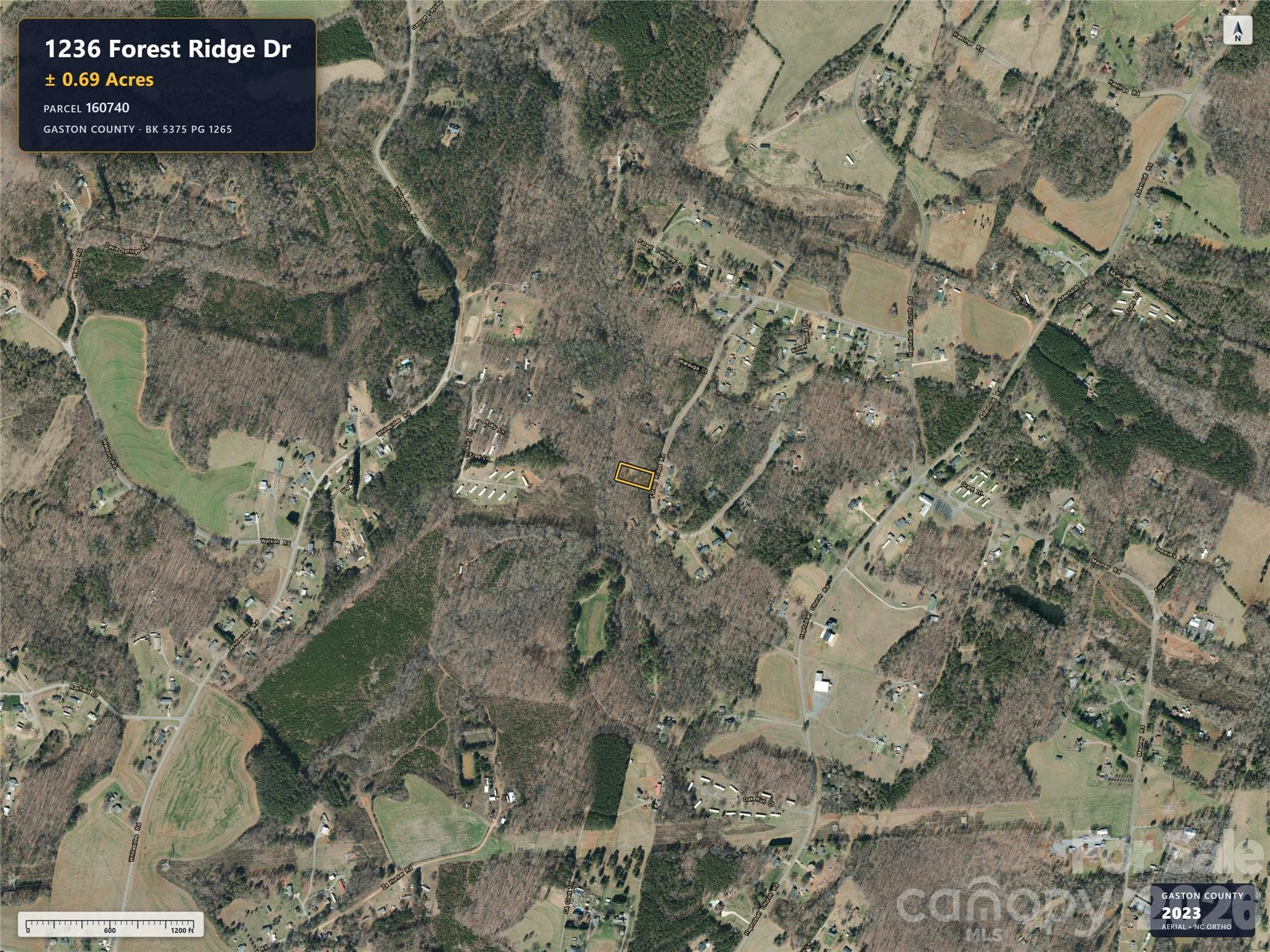 Lot at 1236 Forest Ridge Drive, Bessemer City, photo 4 of 5