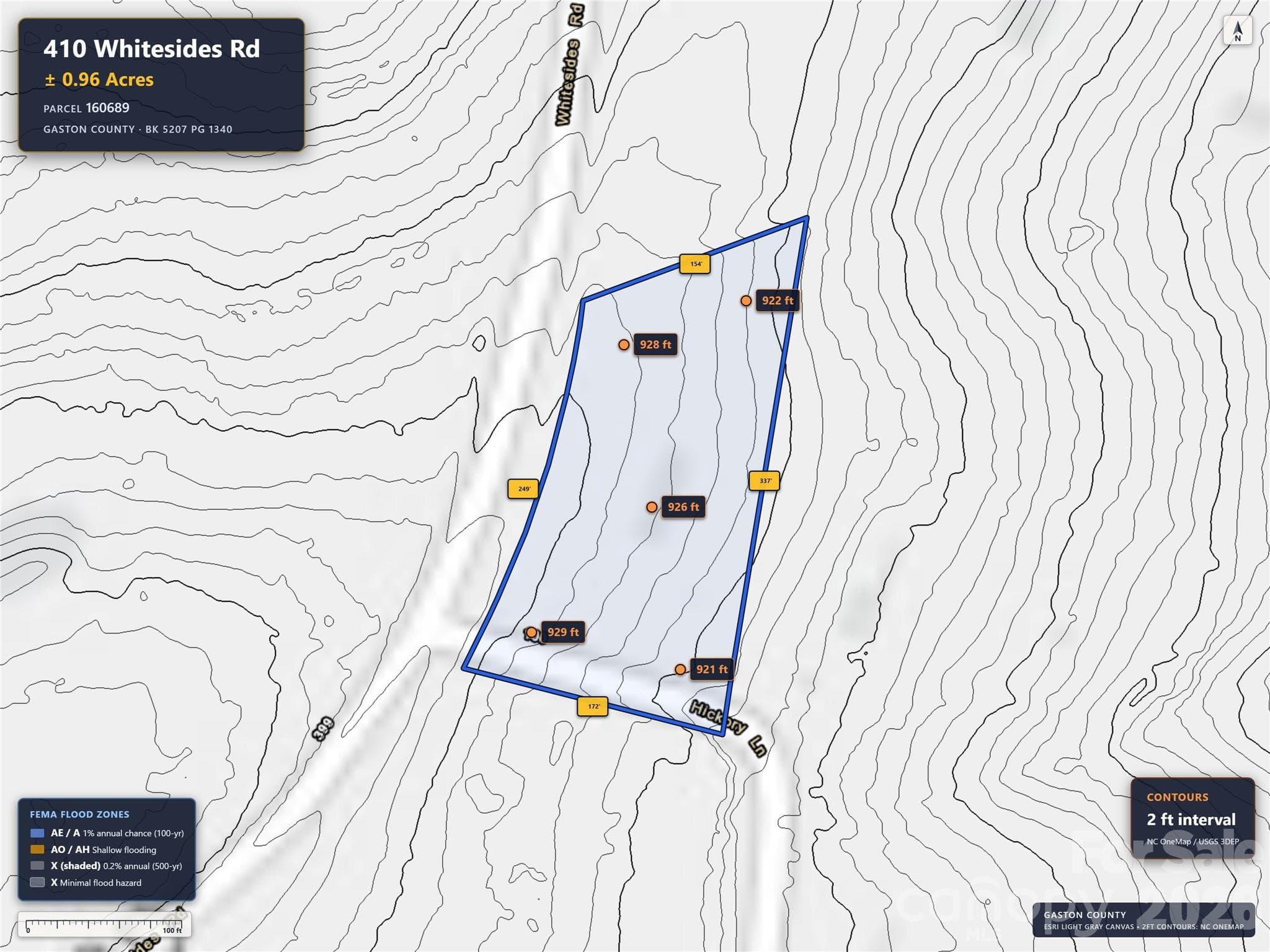 Lot at 410 Whitesides Road, Bessemer City, photo 5 of 5