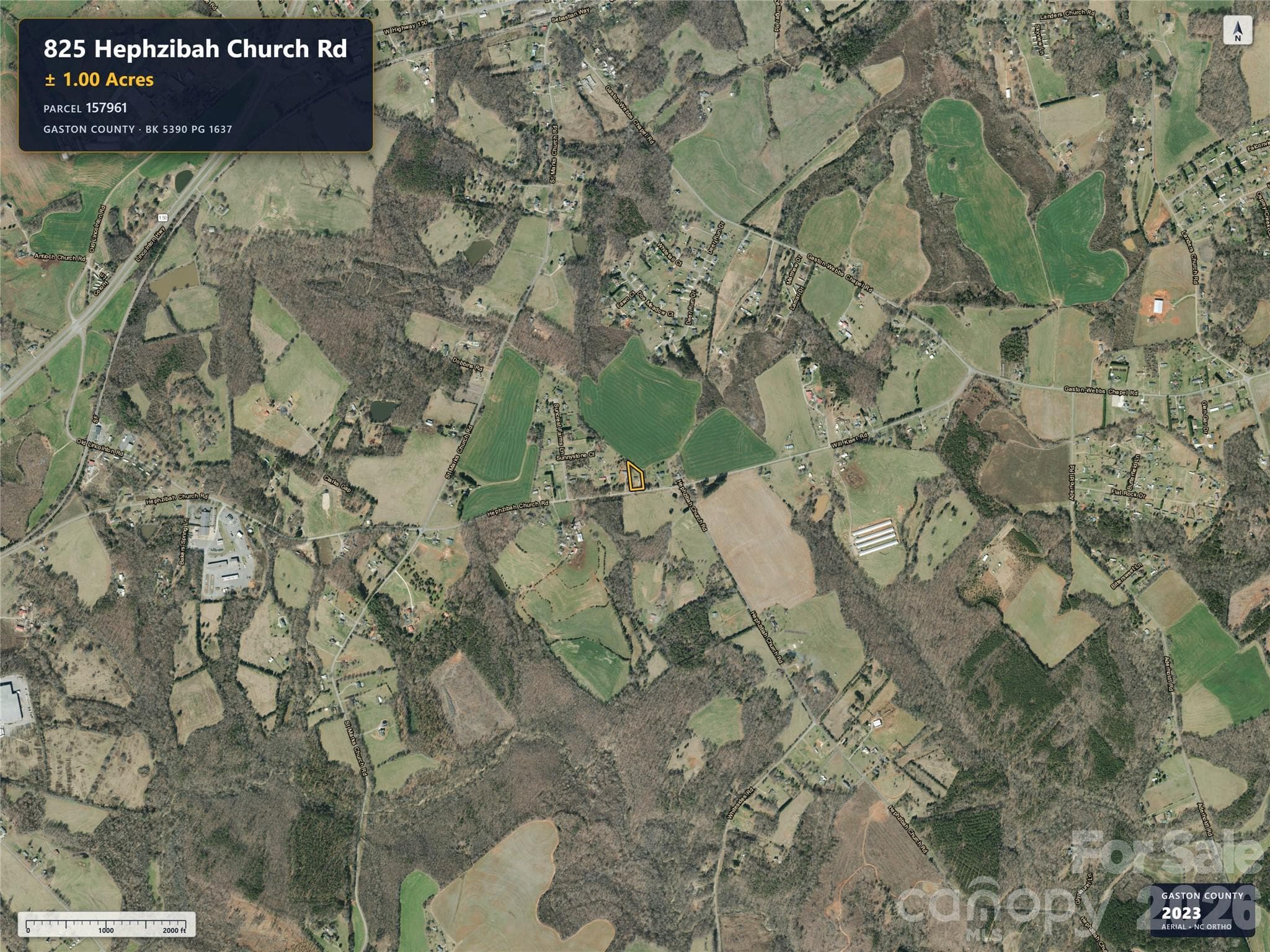Lot at 825 Hephzibah Church Road, Crouse, photo 4 of 5