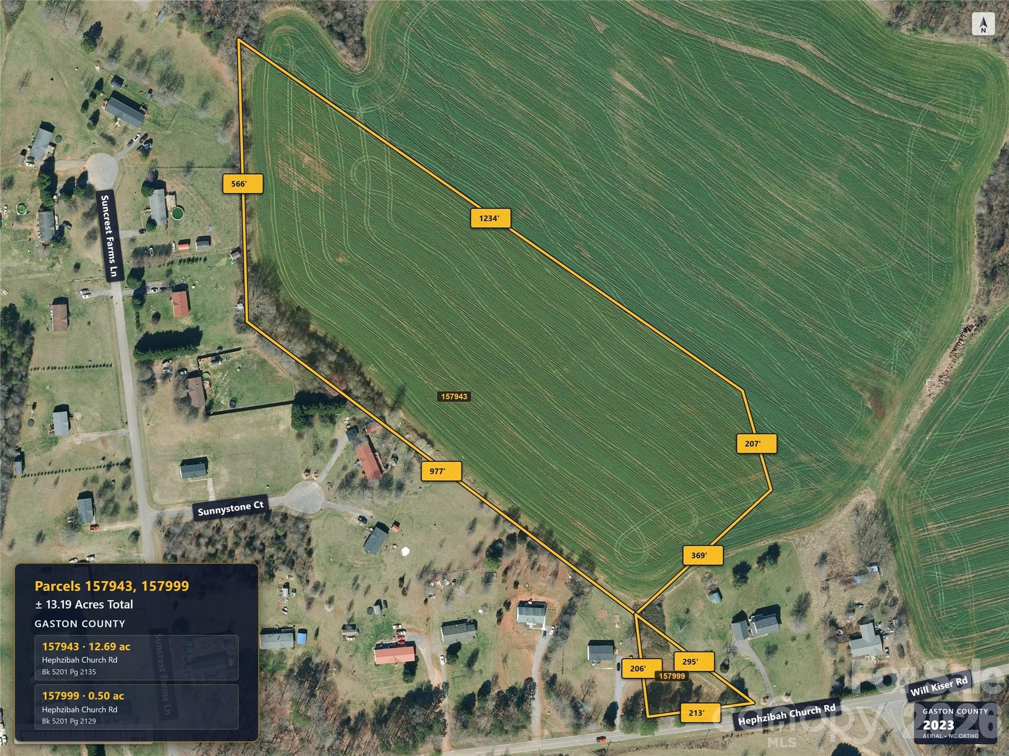 Acreage at 0 Hephzibah Church Road, Crouse, photo 2 of 7