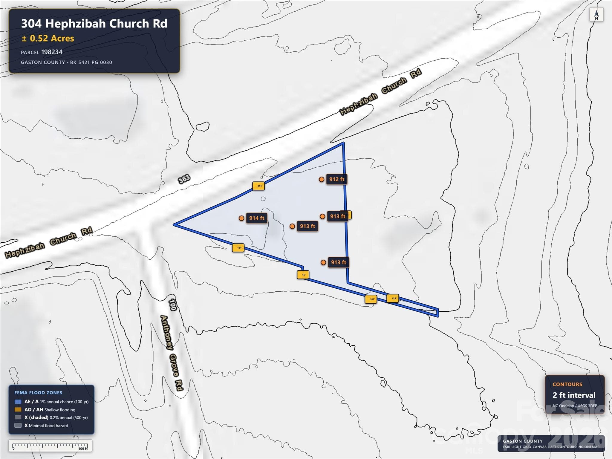 Lot at 312 Hephzibah Church Road, Crouse, photo 6 of 6