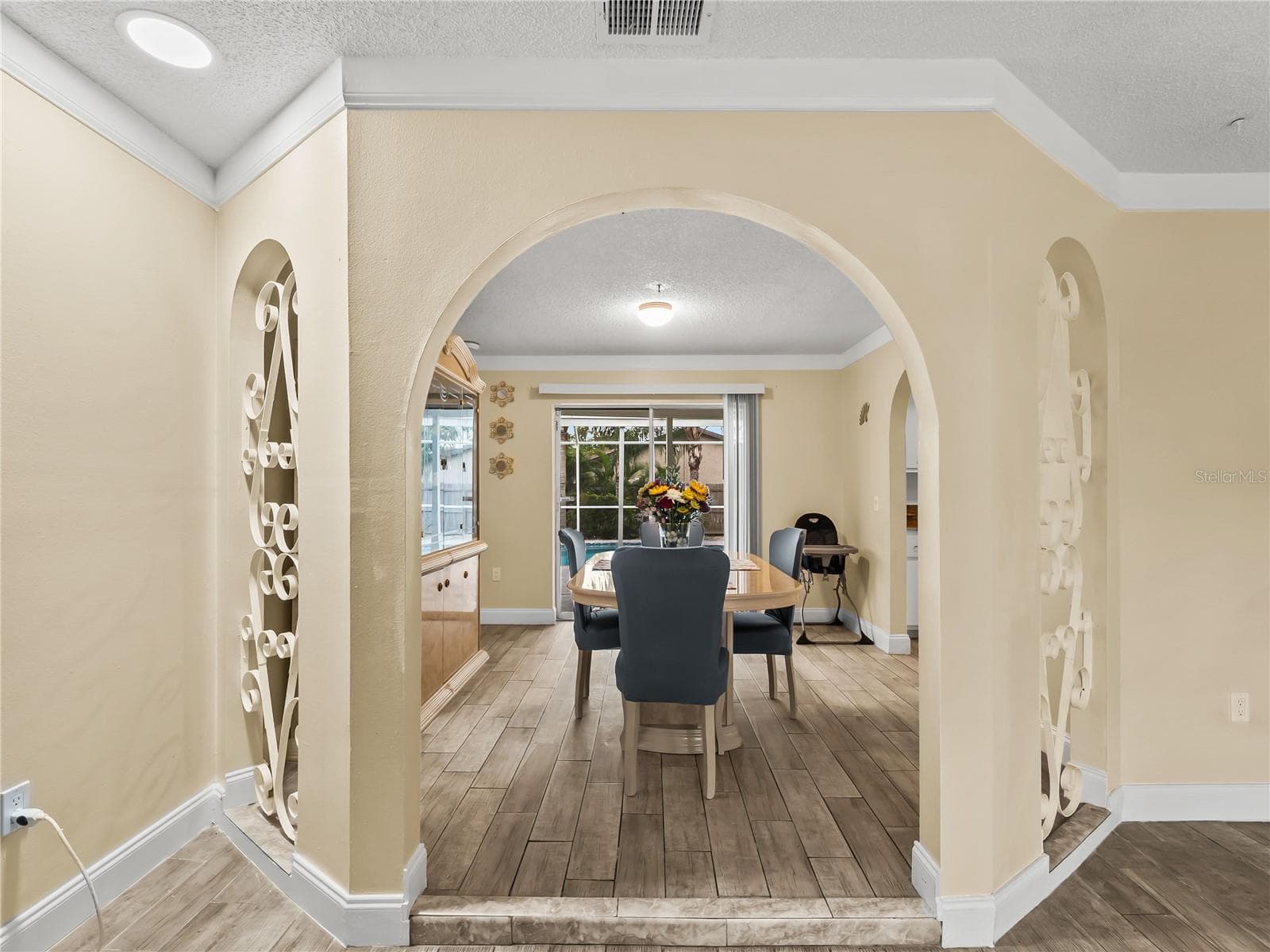 Dining room looking from the living room. - 20343 RUTHERFORD AVE, PORT CHARLOTTE