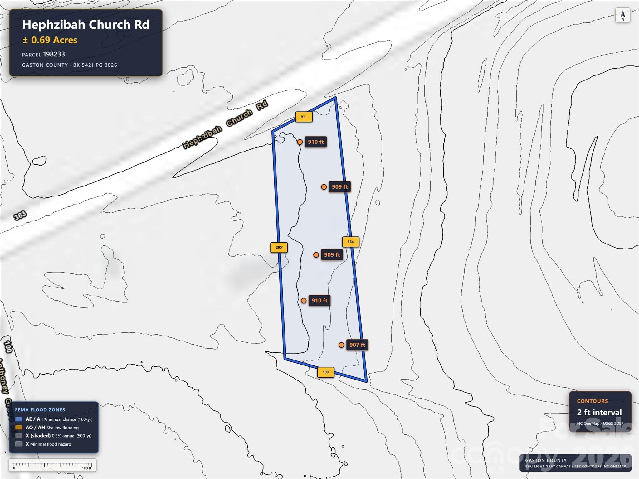 Lot at 0 Hephzibah Church Road, Crouse, photo 5 of 5