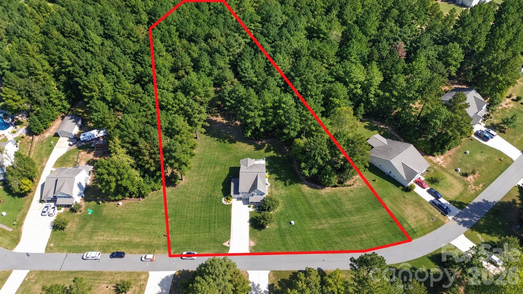 1.38 Private Acres - 8122 Mossy Rock Road, Waxhaw