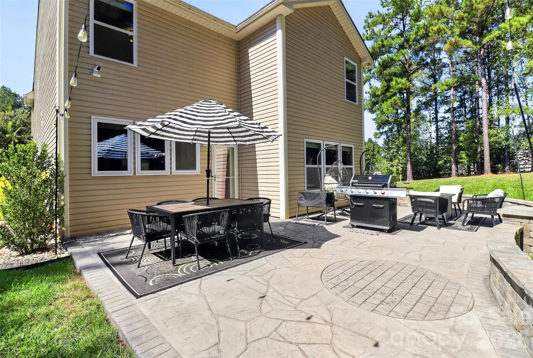 Large Paver Patio - 8122 Mossy Rock Road, Waxhaw