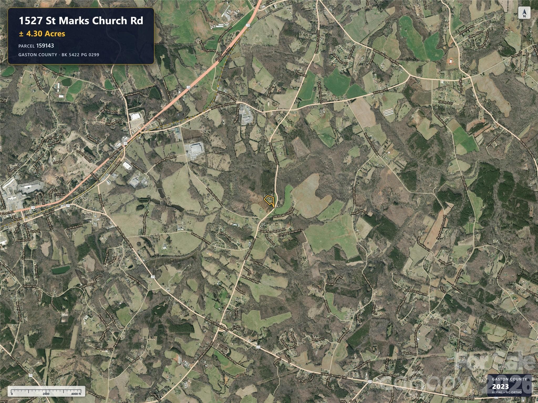 Lot at 1527 St Marks Church Road, Crouse, photo 4 of 6