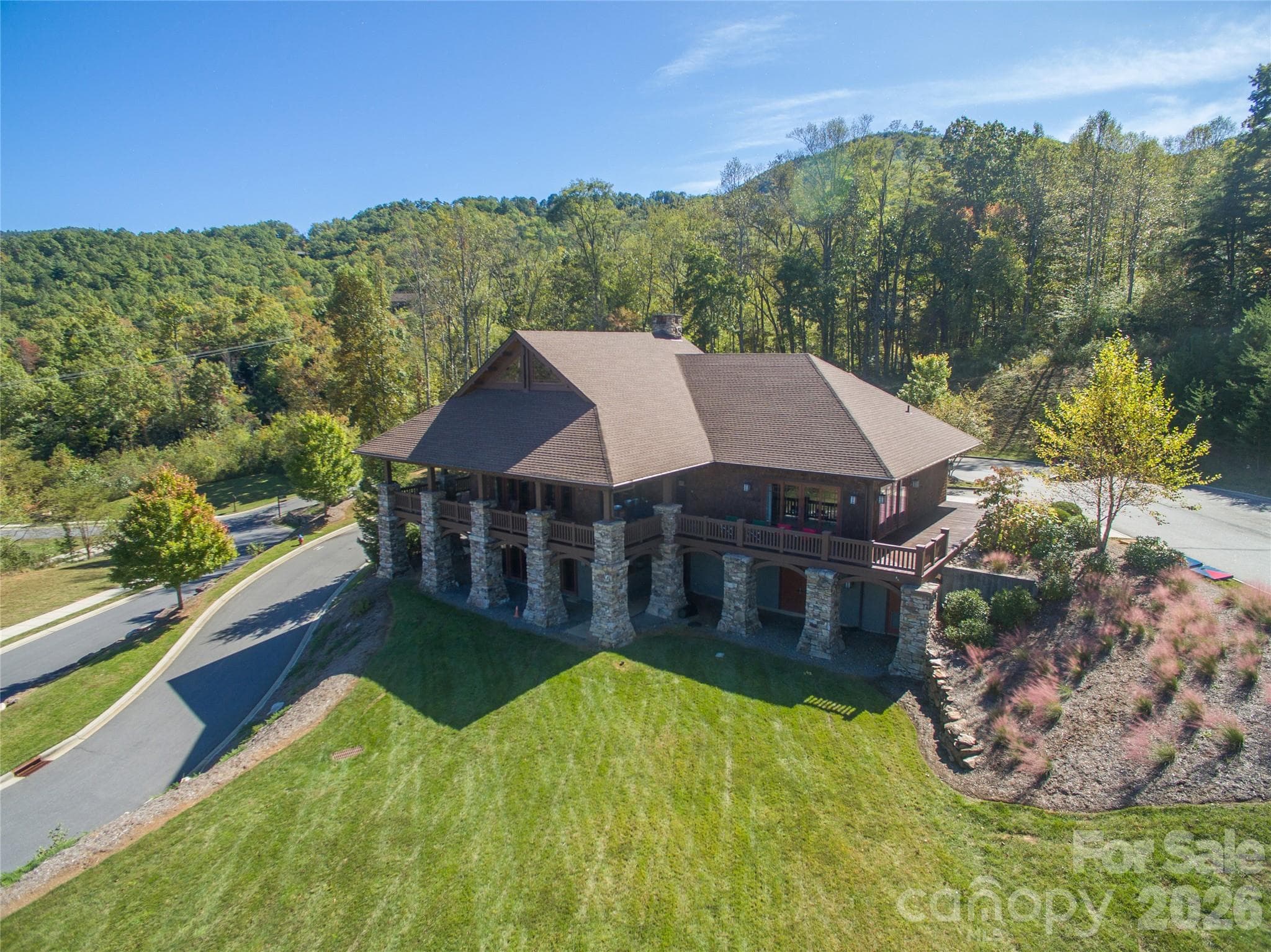 Clubhouse, just steps away - 18 Old Lafayette Lane, Black Mountain