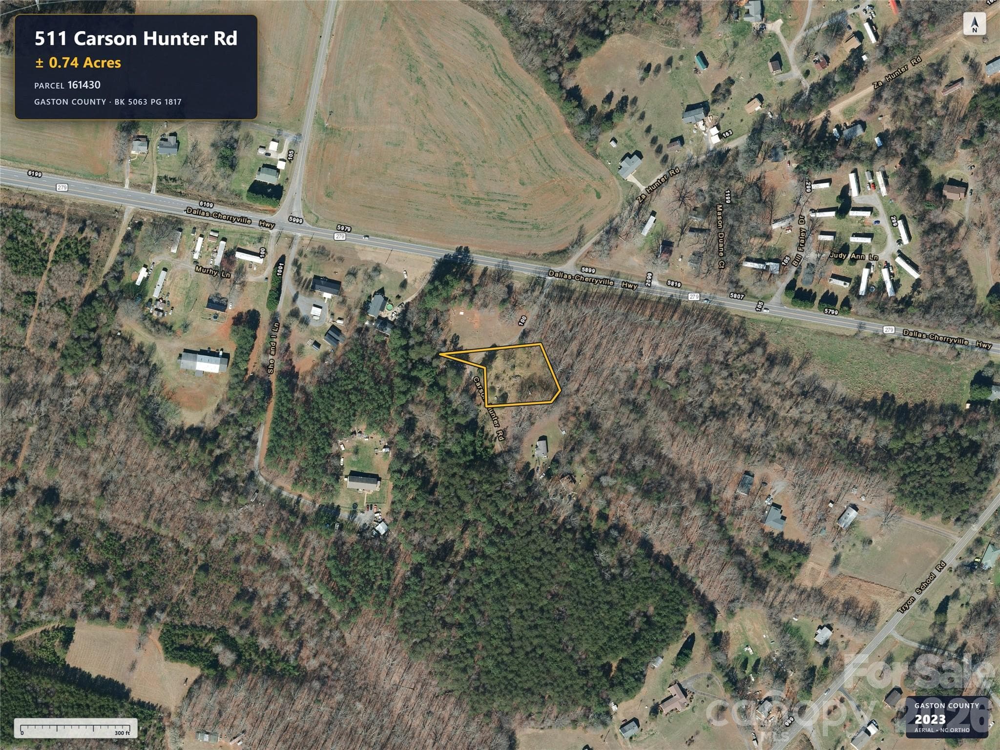 Lot at 511 Carson Hunter Road, Bessemer City, photo 3 of 5