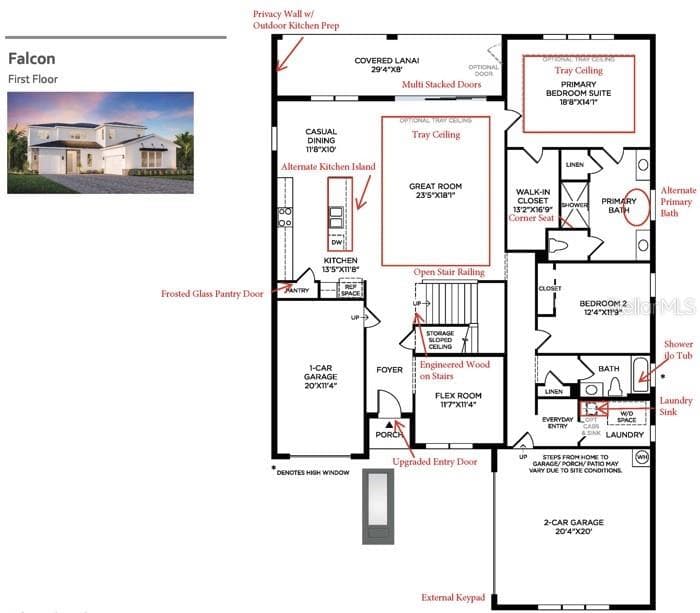 Single Family Residence at 1424 STONECLIFF DR, APOPKA, photo 2 of 30