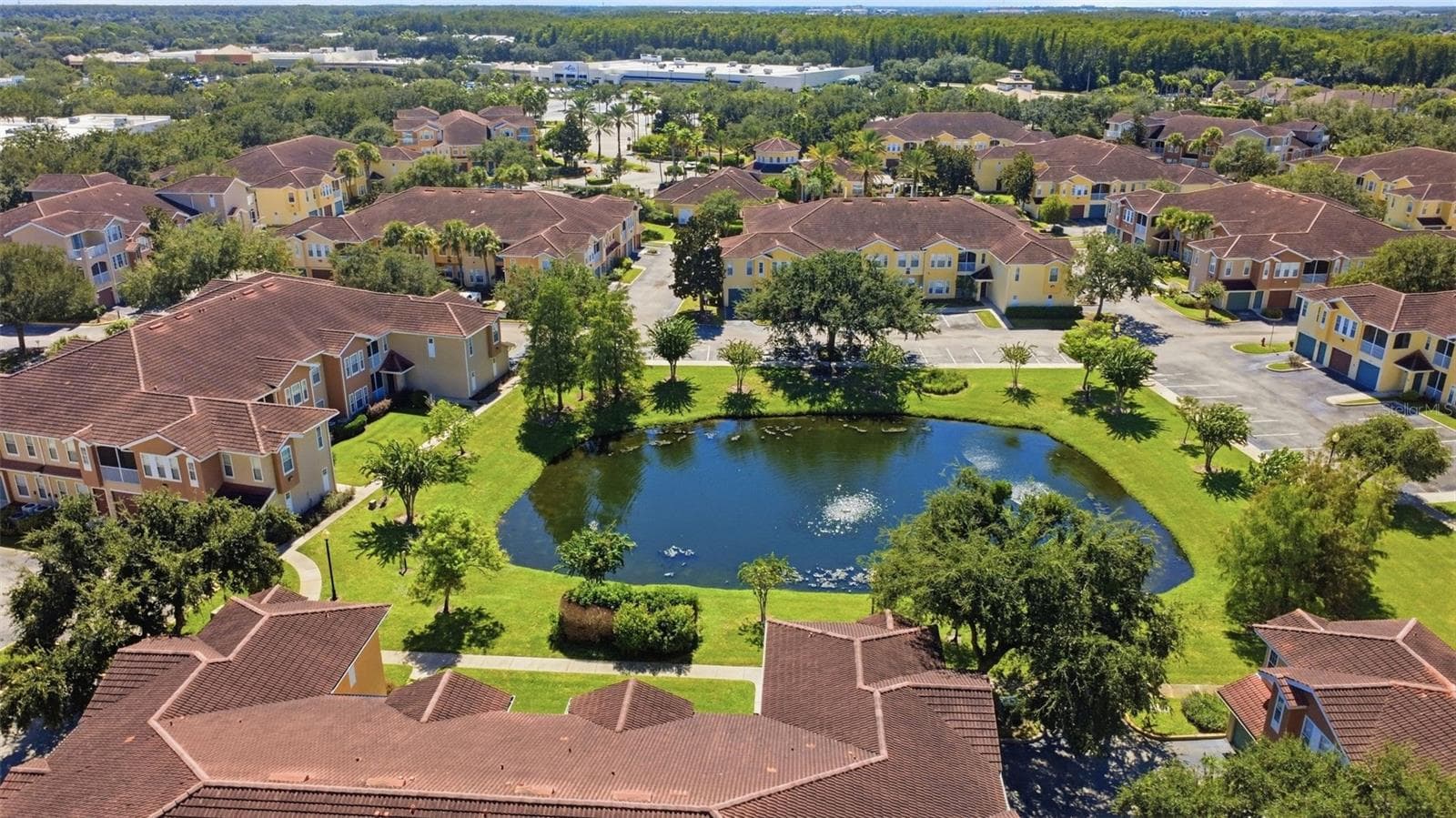 Aerial view of the community - 12106 POPPY FIELD LN #106, ORLANDO