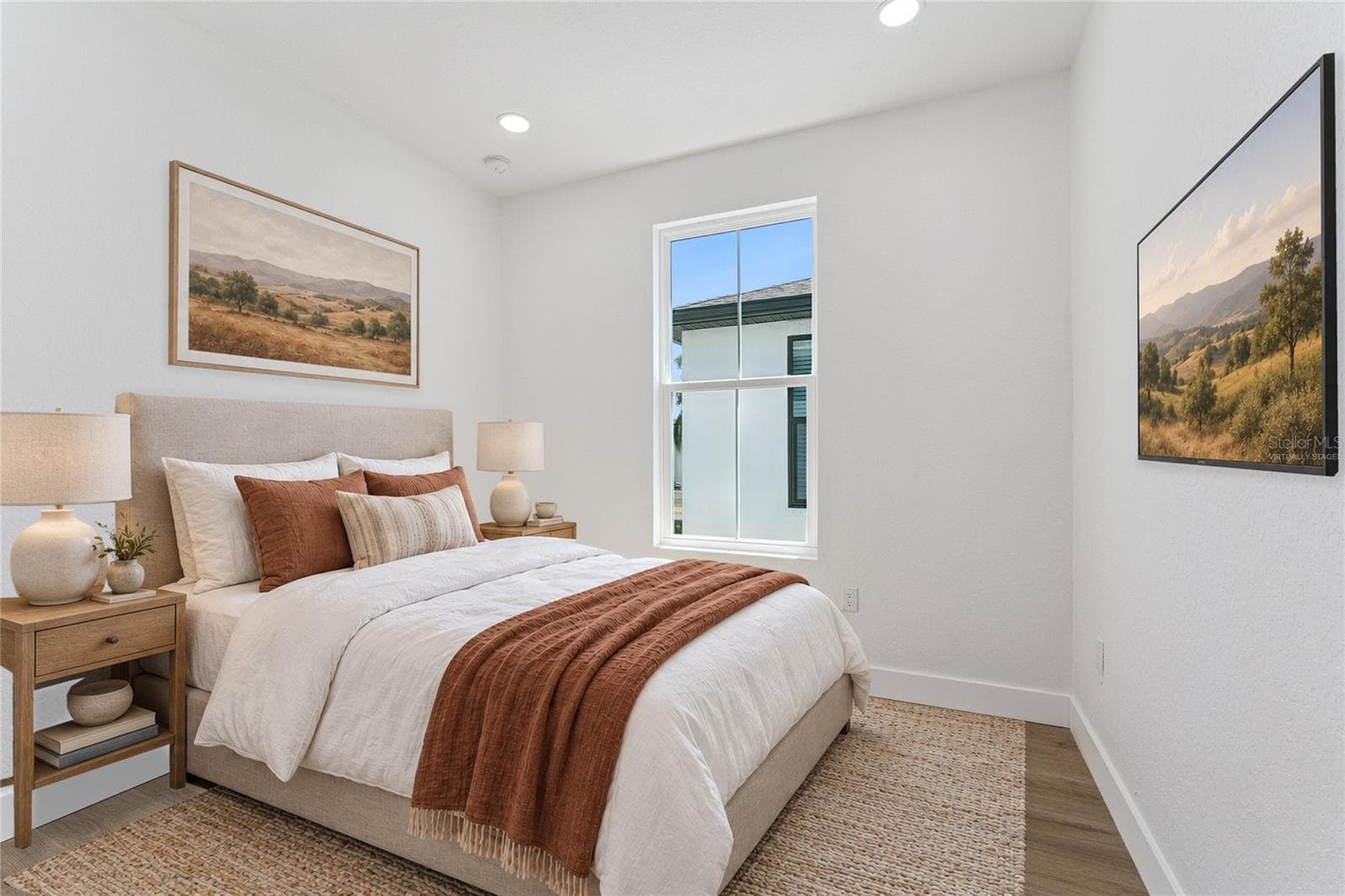 Virtually Staged - A second guest bedroom is featured in this guest house. - 3456 FAIRWAY LN, ORLANDO
