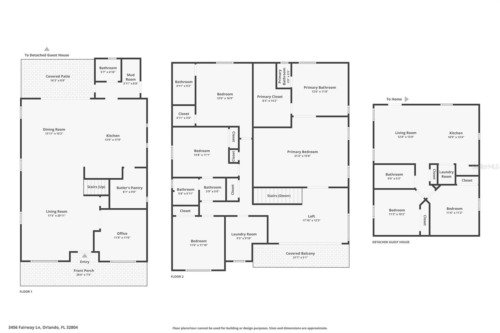 3456 Fairway Lane Floorplan - 3456 FAIRWAY LN, ORLANDO