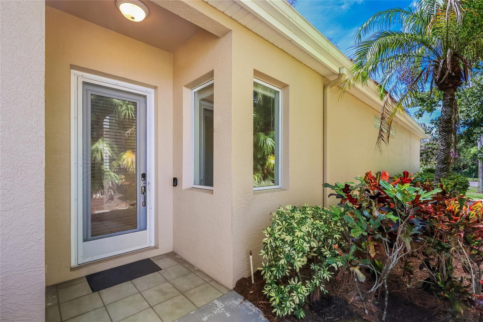Side entry on the private side of the home - 8702 52ND DR E, BRADENTON
