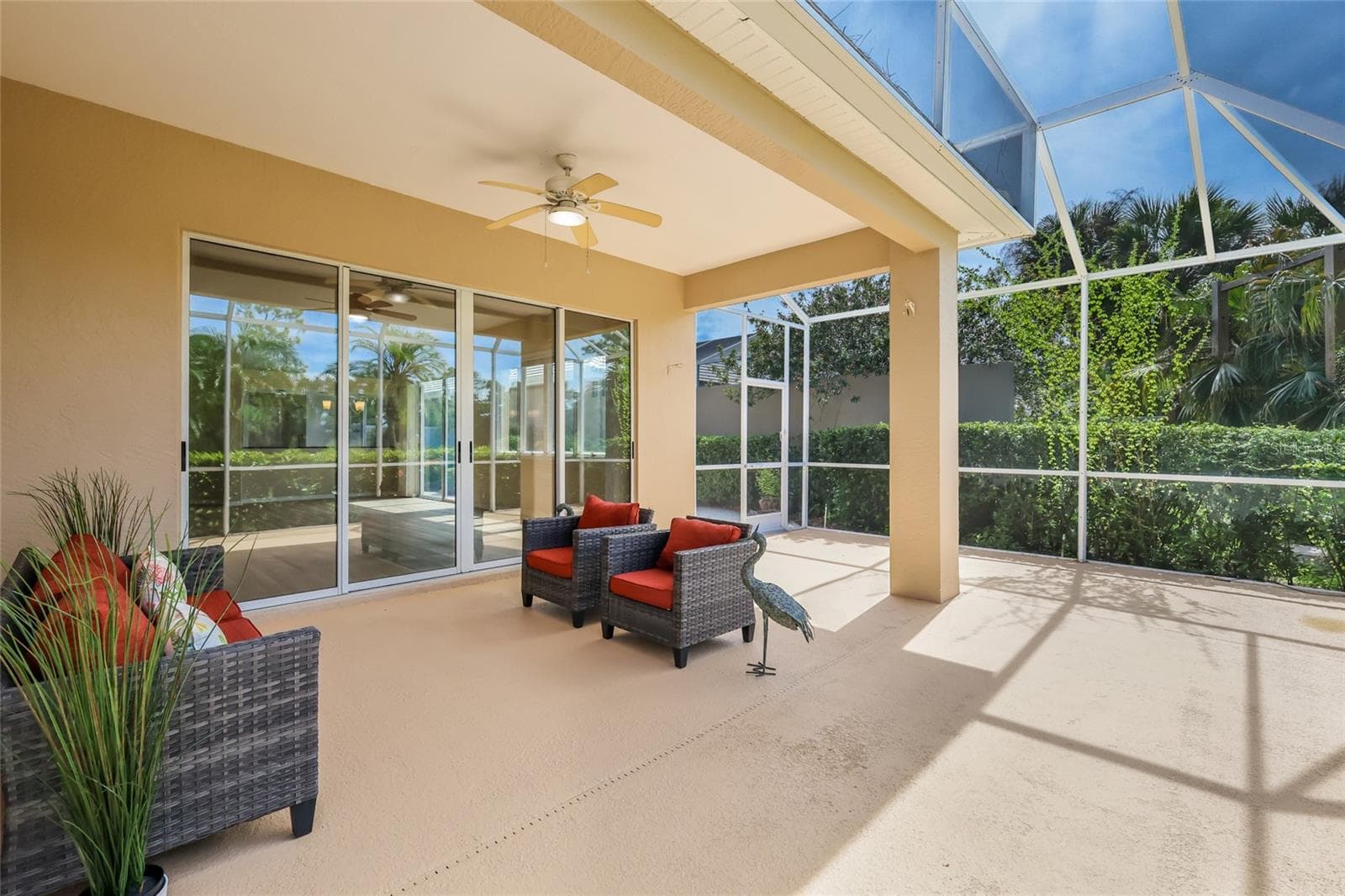 Extended lanai - 8702 52ND DR E, BRADENTON