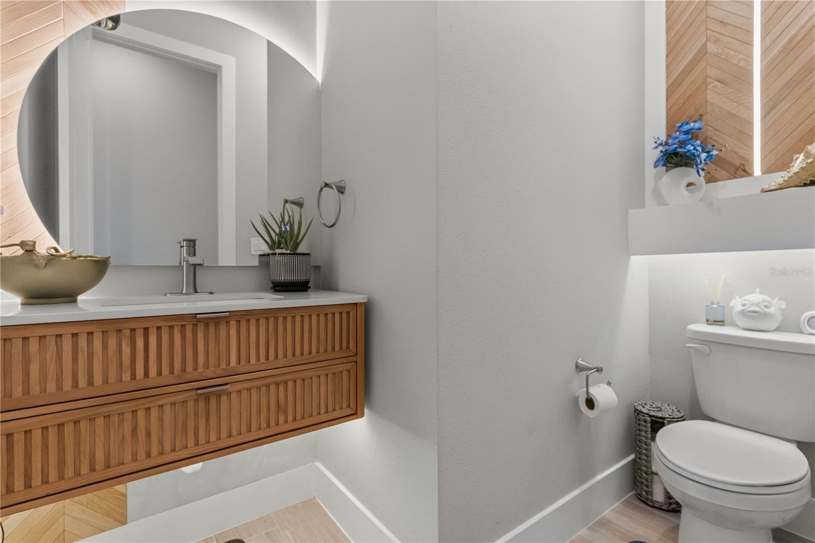Updated Half bath - Downstairs - 10782 TORCHWOOD SEA WAY, SAN ANTONIO
