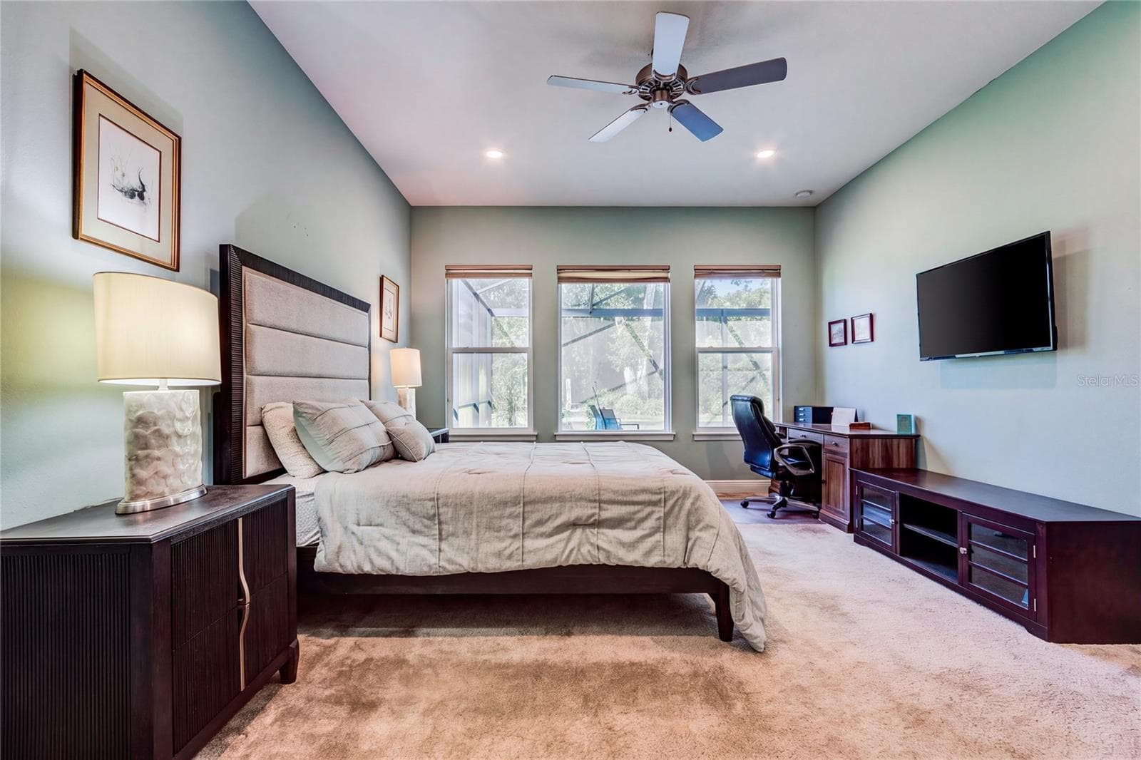 Primary bedroom is spacious - 13303 TRAILING MOSS DR, DADE CITY