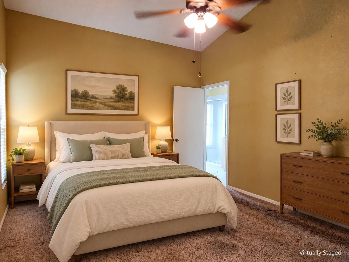 Staged Primary Bedroom - 30702 IVERSON DR, WESLEY CHAPEL