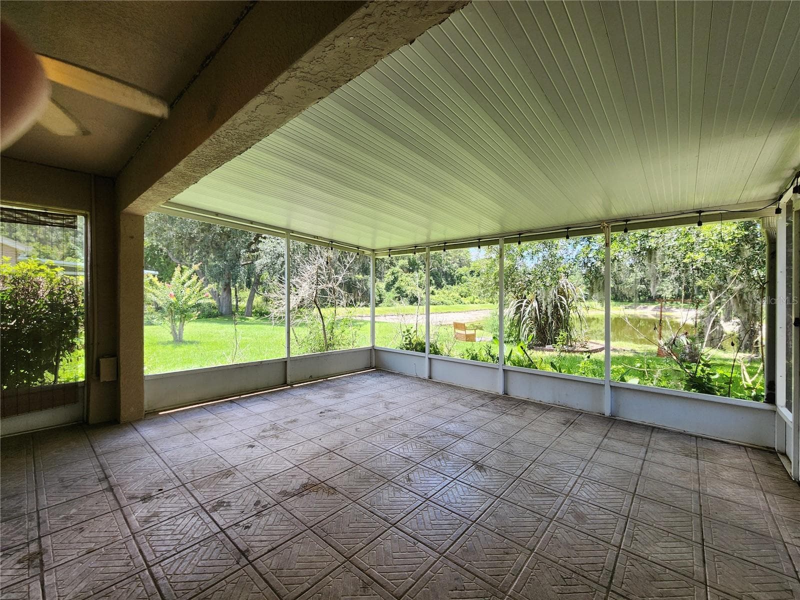 Screened room - 30702 IVERSON DR, WESLEY CHAPEL