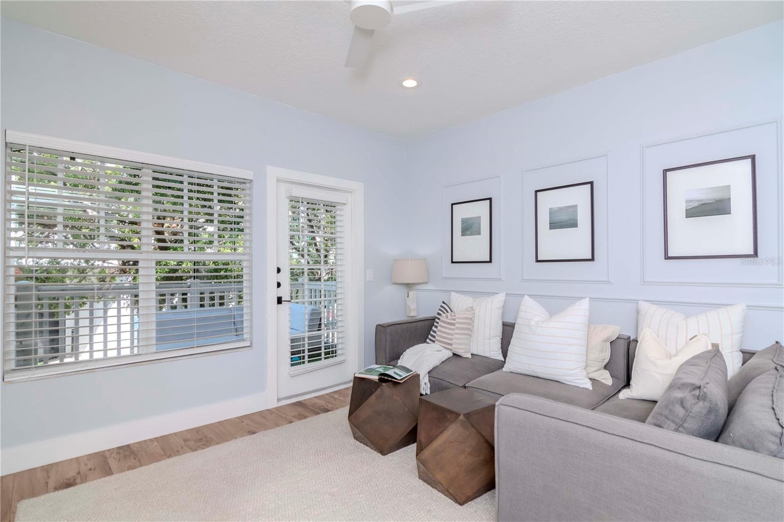 Living Room Opens to One of Three Private, Outdoor Patios - 800 S DAKOTA AVE #207, TAMPA