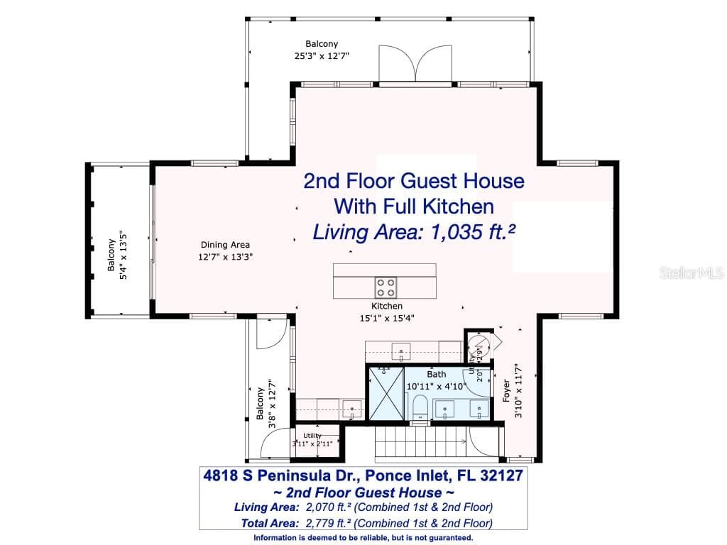 Single Family Residence at 4818 S PENINSULA DR, PONCE INLET, photo 61 of 72