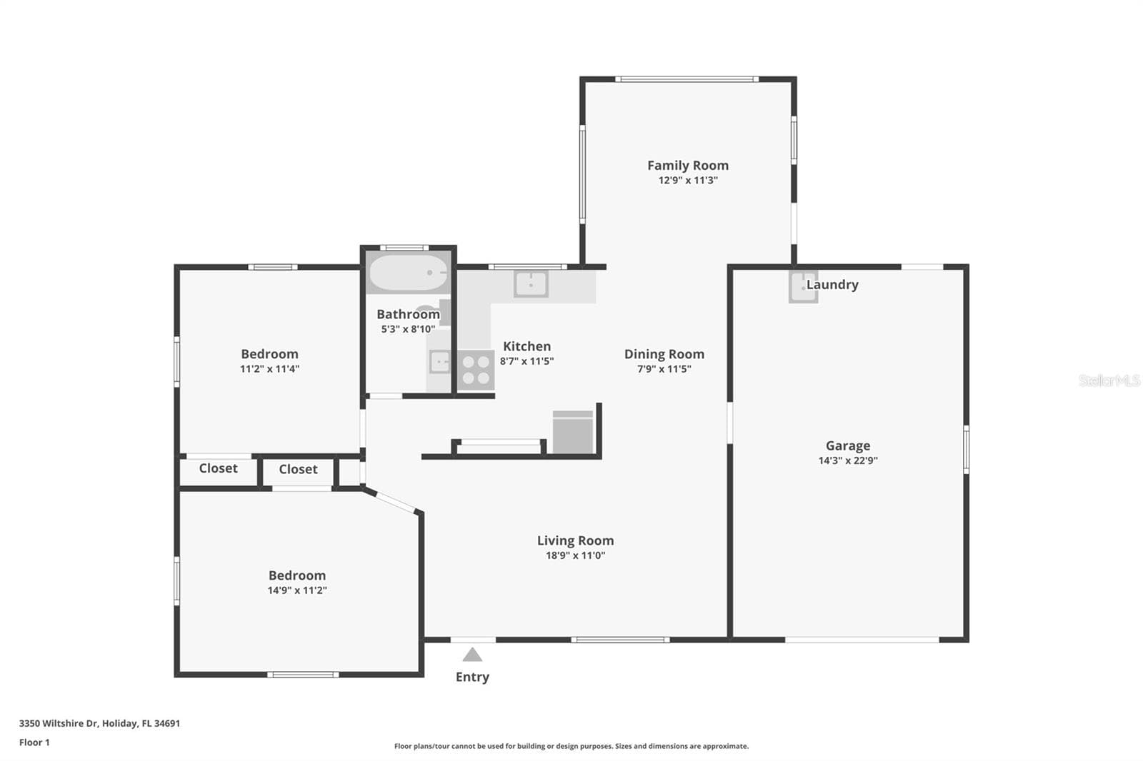 Single Family Residence at 3350 WILTSHIRE DR, HOLIDAY, photo 6 of 38