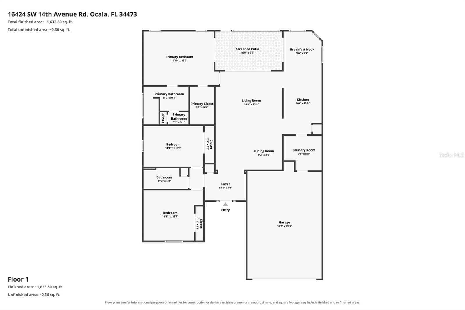 Single Family Residence at 16424 SW 14TH AVENUE RD, OCALA, photo 69 of 69