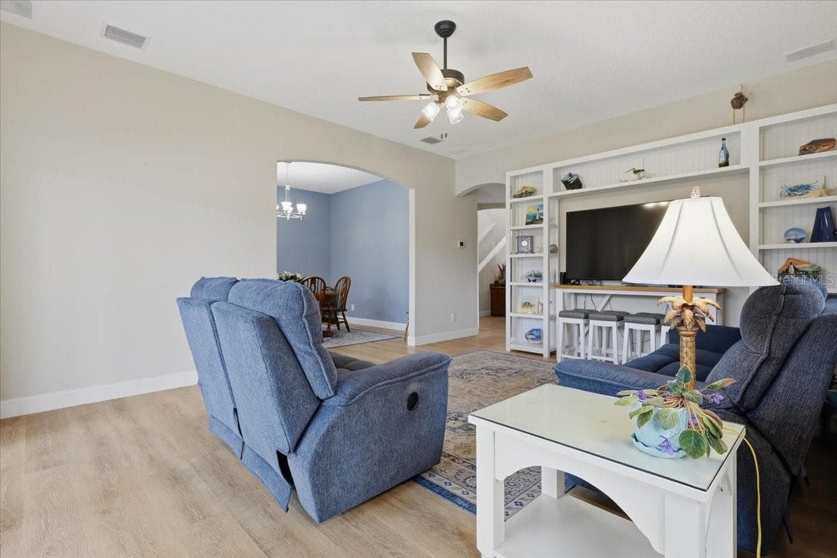 Built in entertainment center will remain - 2 MARINA POINT PL, PALM COAST