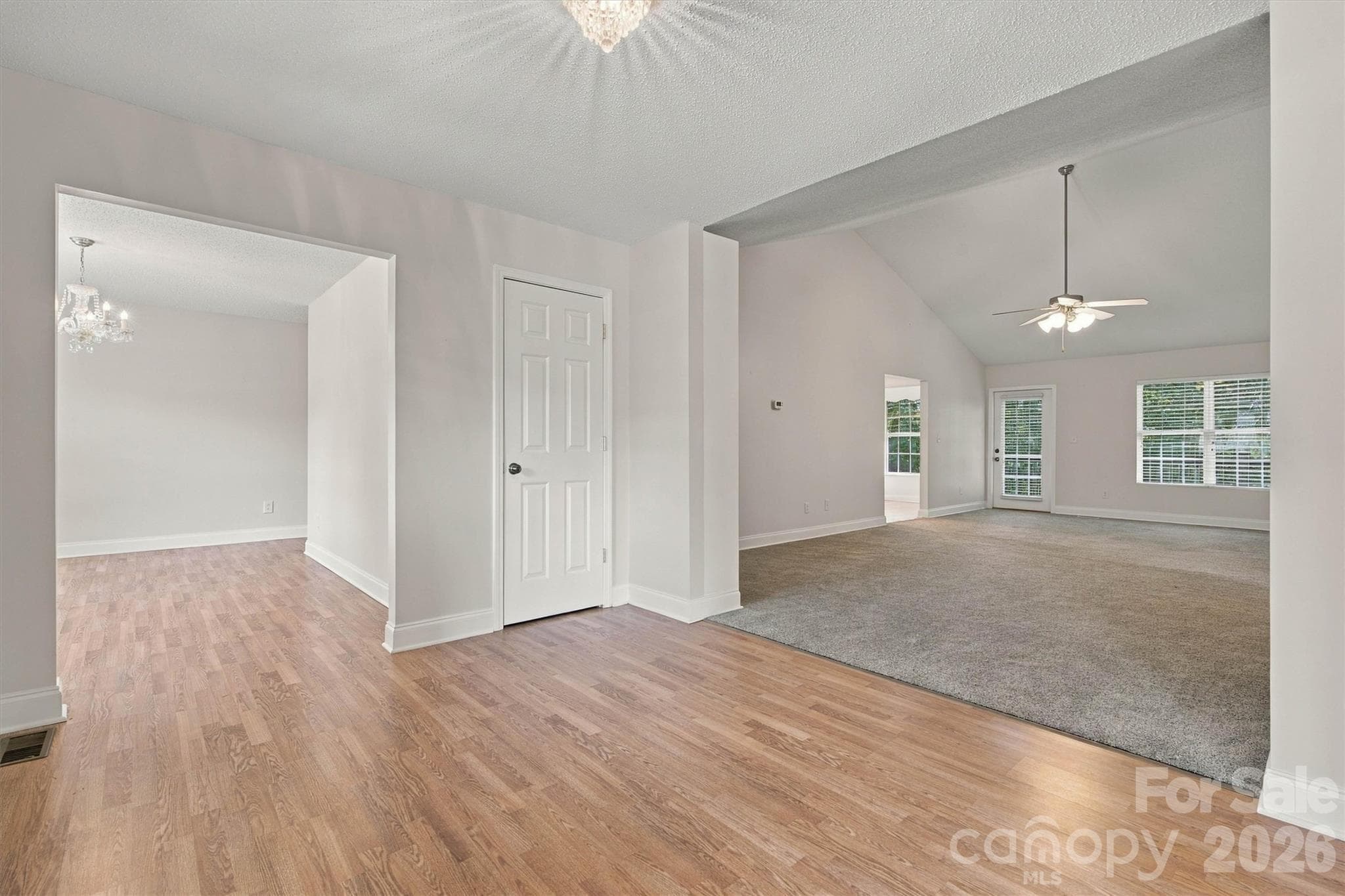 Foyer/Formal Dining/Living Room View - 3656 Woodgreen Drive, Lincolnton