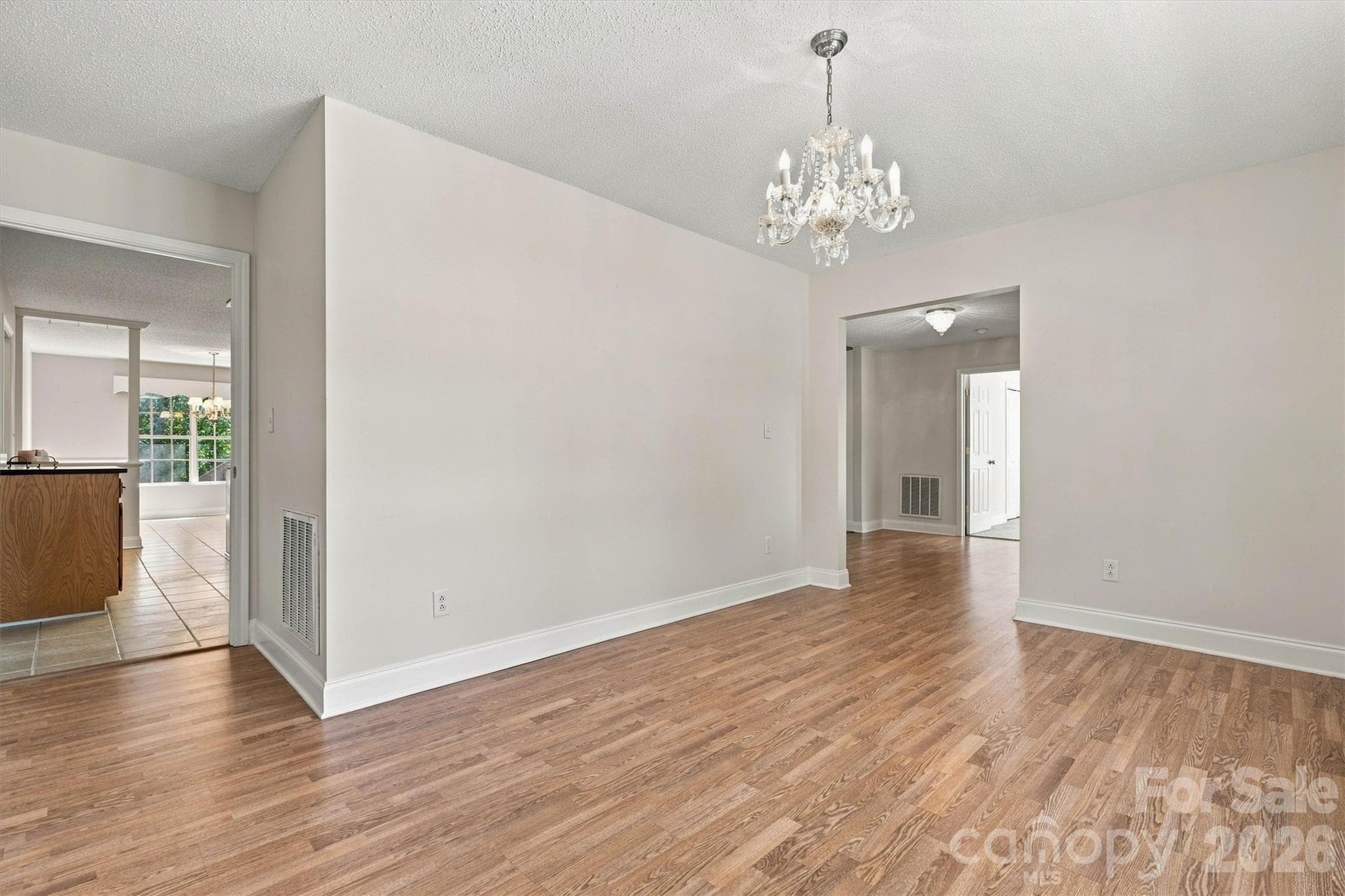 Focused Formal Dining/Kitchen Entry View - 3656 Woodgreen Drive, Lincolnton