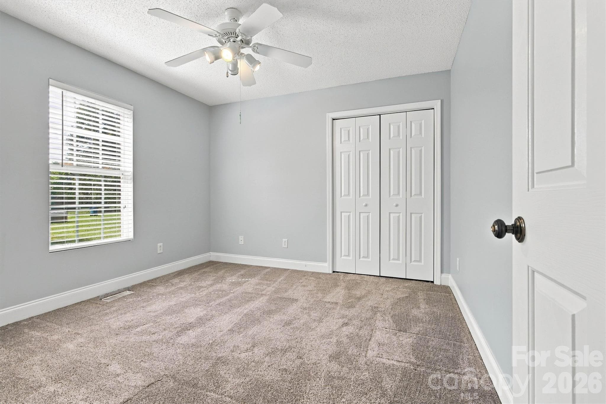 Third Guest Room/Window View - 3656 Woodgreen Drive, Lincolnton