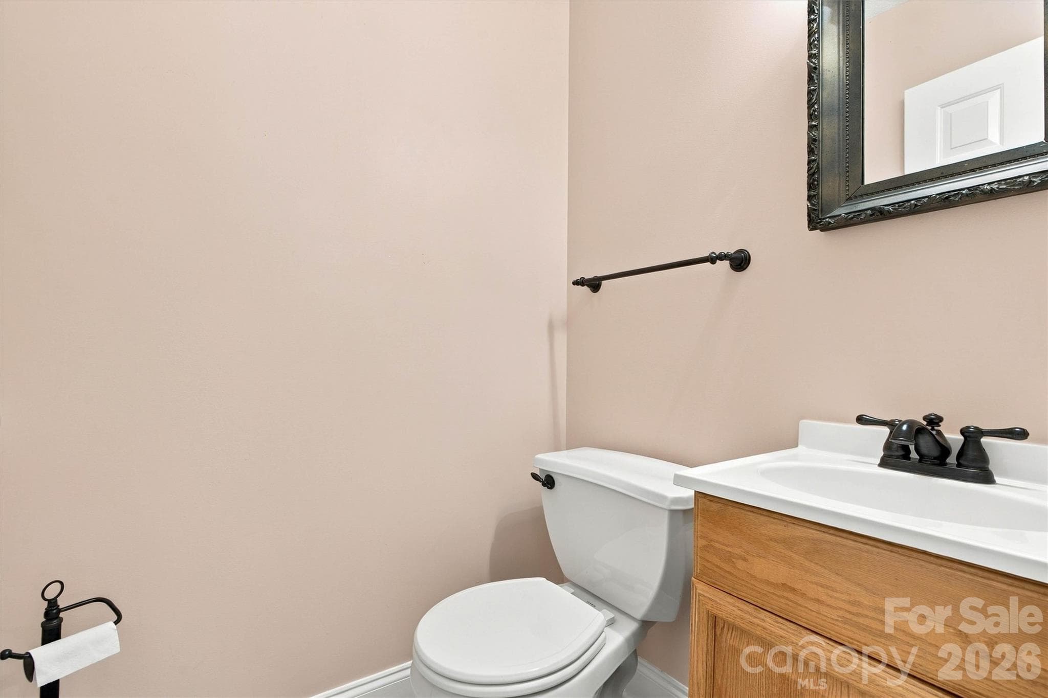 Powder Room/Vanity View - 3656 Woodgreen Drive, Lincolnton