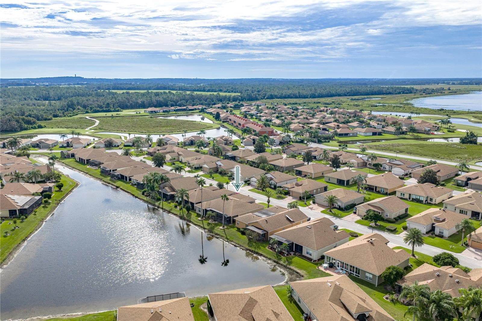 Lake Ashton is surrounded by water, nature areas, and woods. - 4232 DORNOCH DR, LAKE WALES