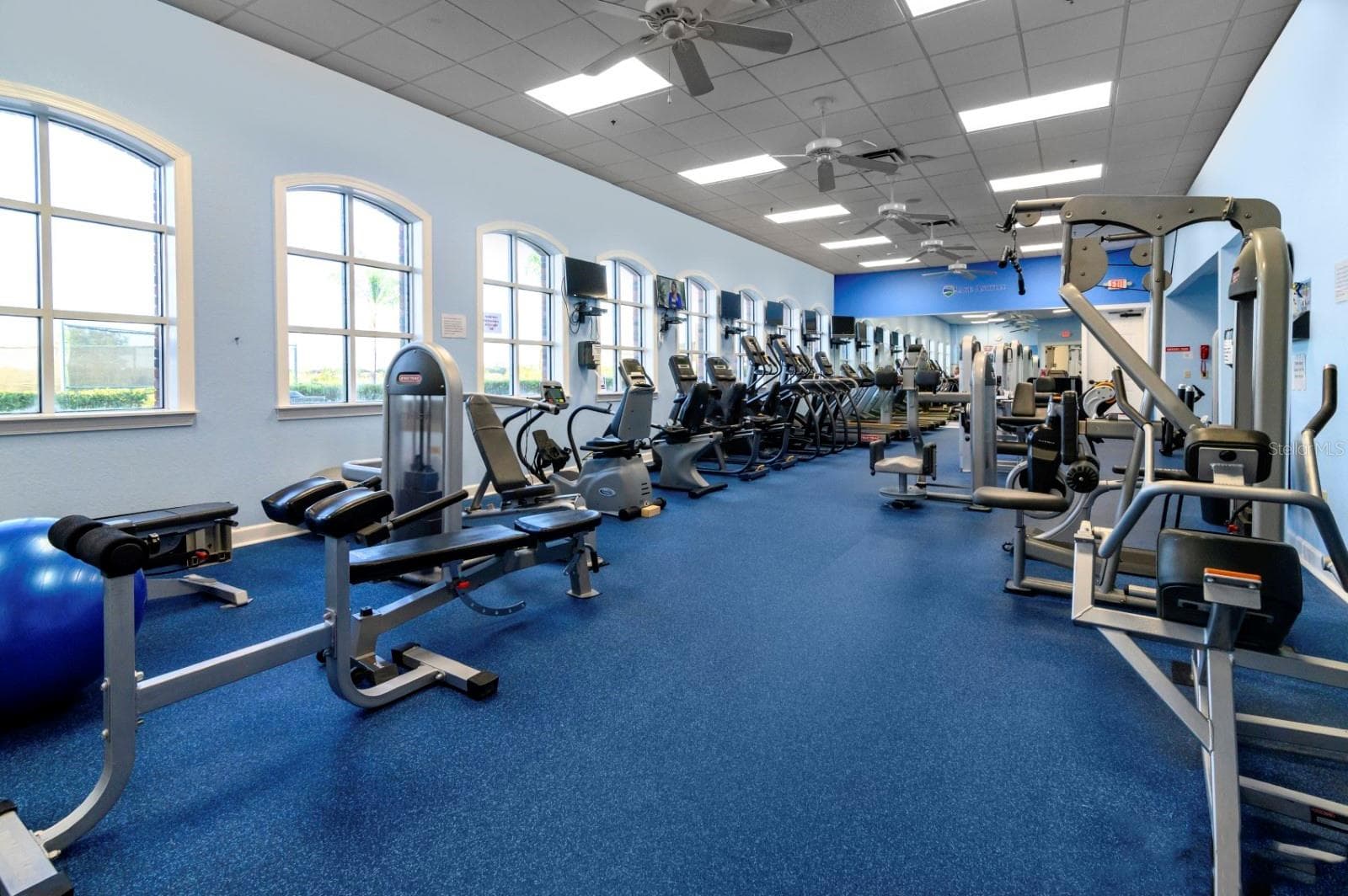 The Health and Fitness Center fitness room has state of the art equipment. A physical rehabilitation company is housed here and provides rehab services for residents. - 4232 DORNOCH DR, LAKE WALES