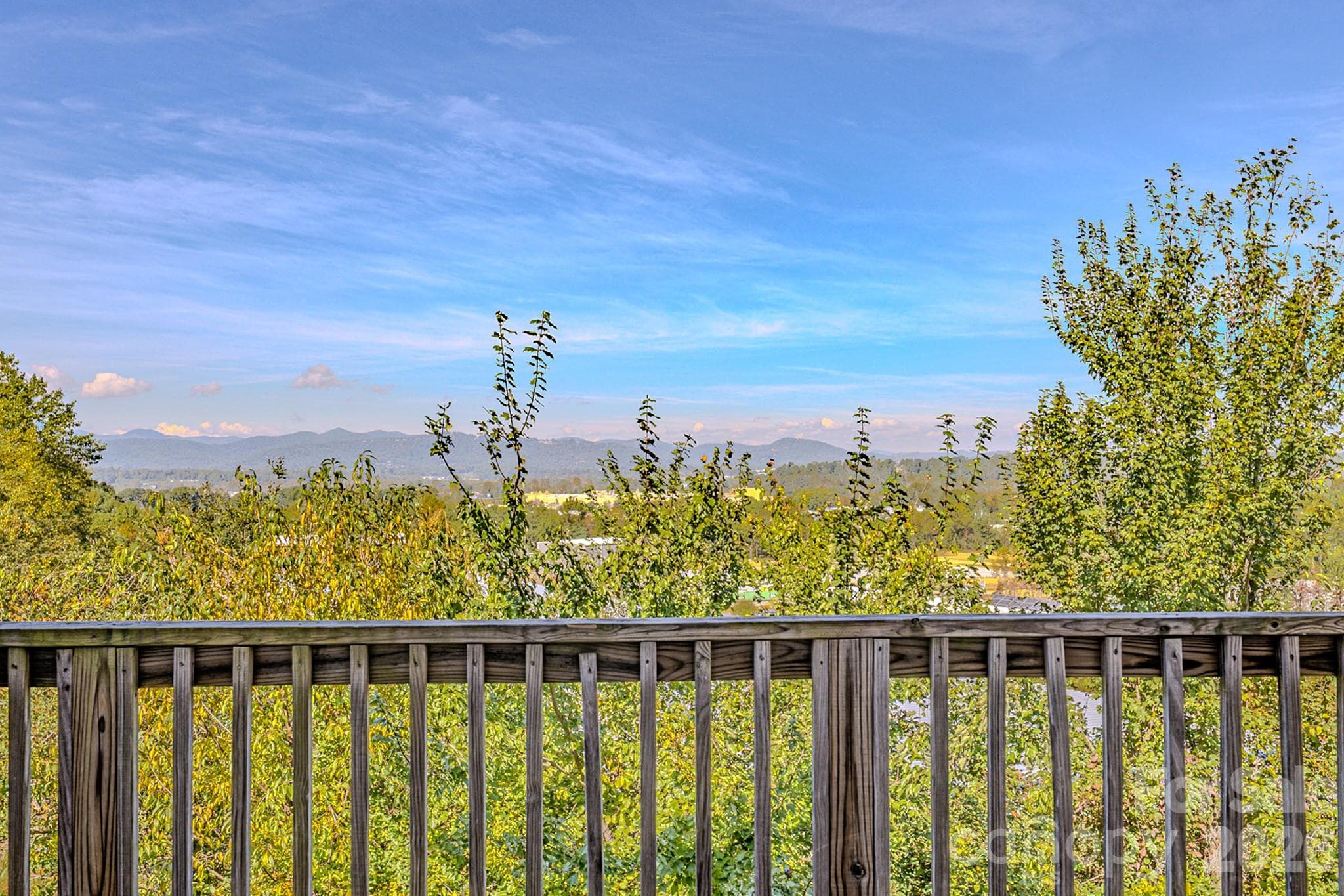 Long Range Mountain Views from back deck - 623 Cardwell Lane, Fletcher