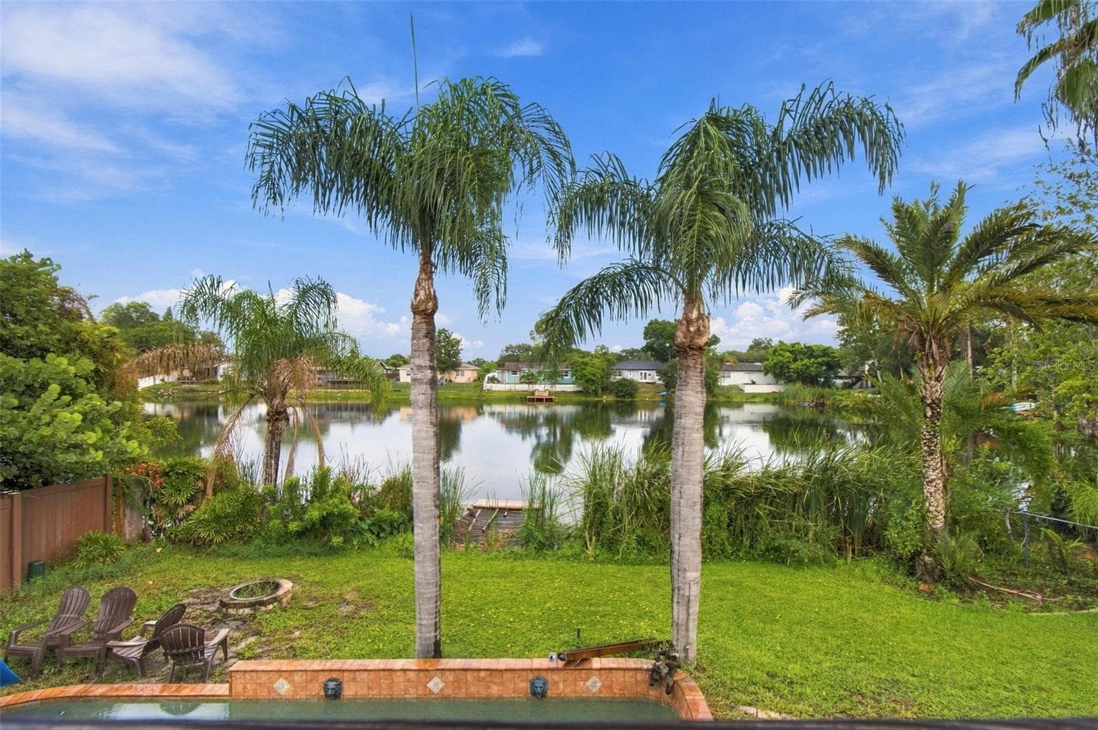 Lake view - 915 LYNNLEA LN, TARPON SPRINGS