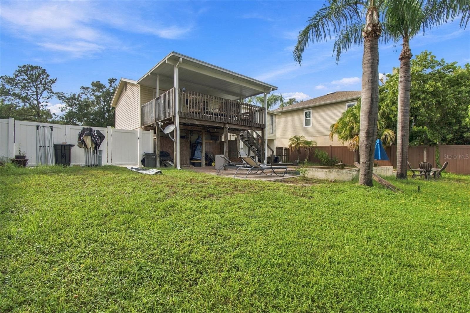 Back yard - 915 LYNNLEA LN, TARPON SPRINGS