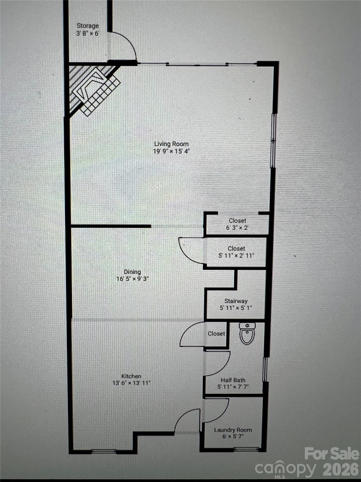 Floor Plan Up - 4585 Ina Lane, Sherrills Ford