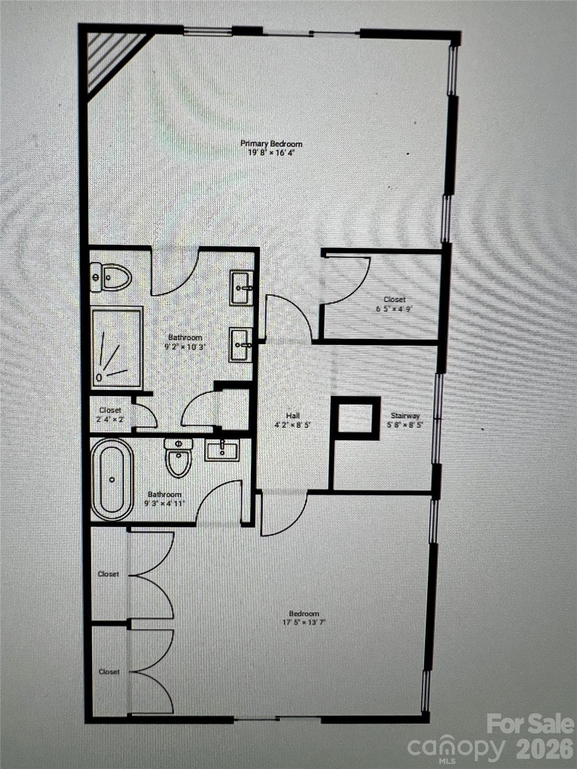Floor Plan Main Level - 4585 Ina Lane, Sherrills Ford