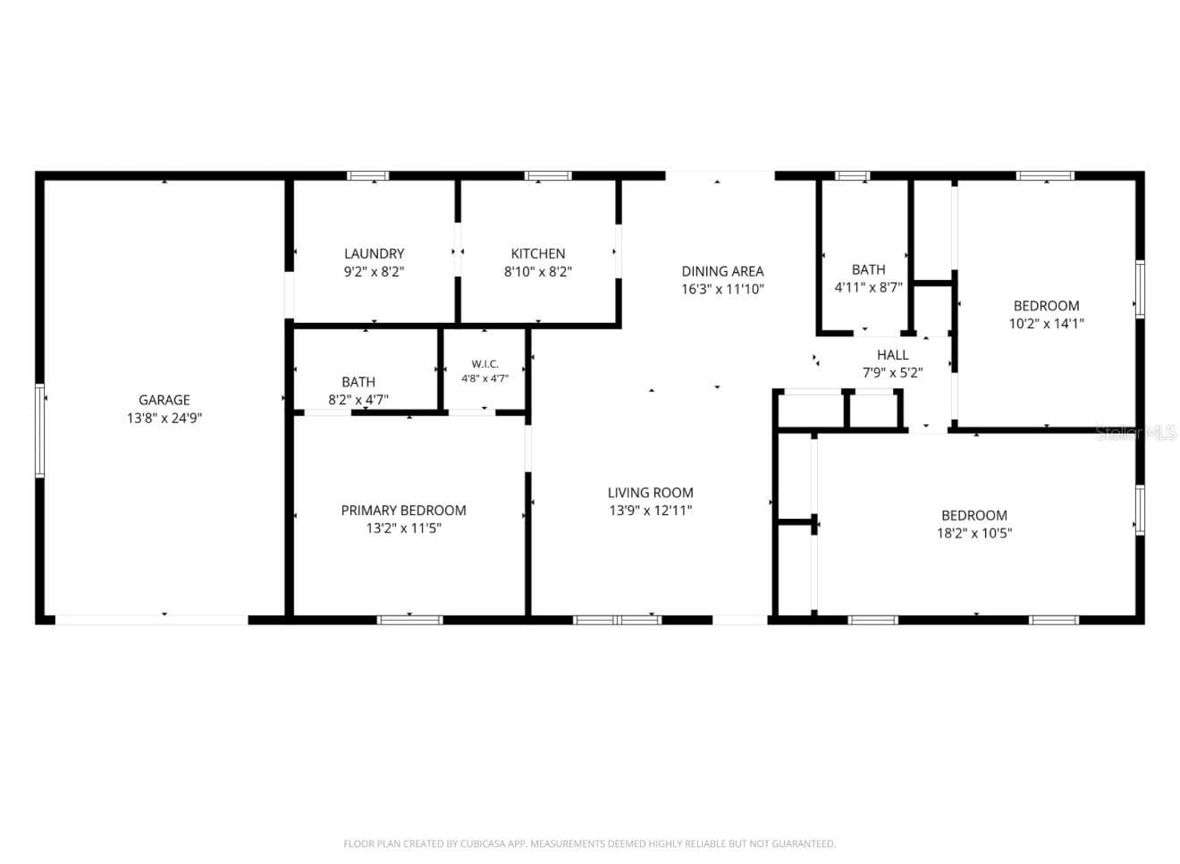 Floor Plan - 1085 EAGLES NEST AVE, DELTONA