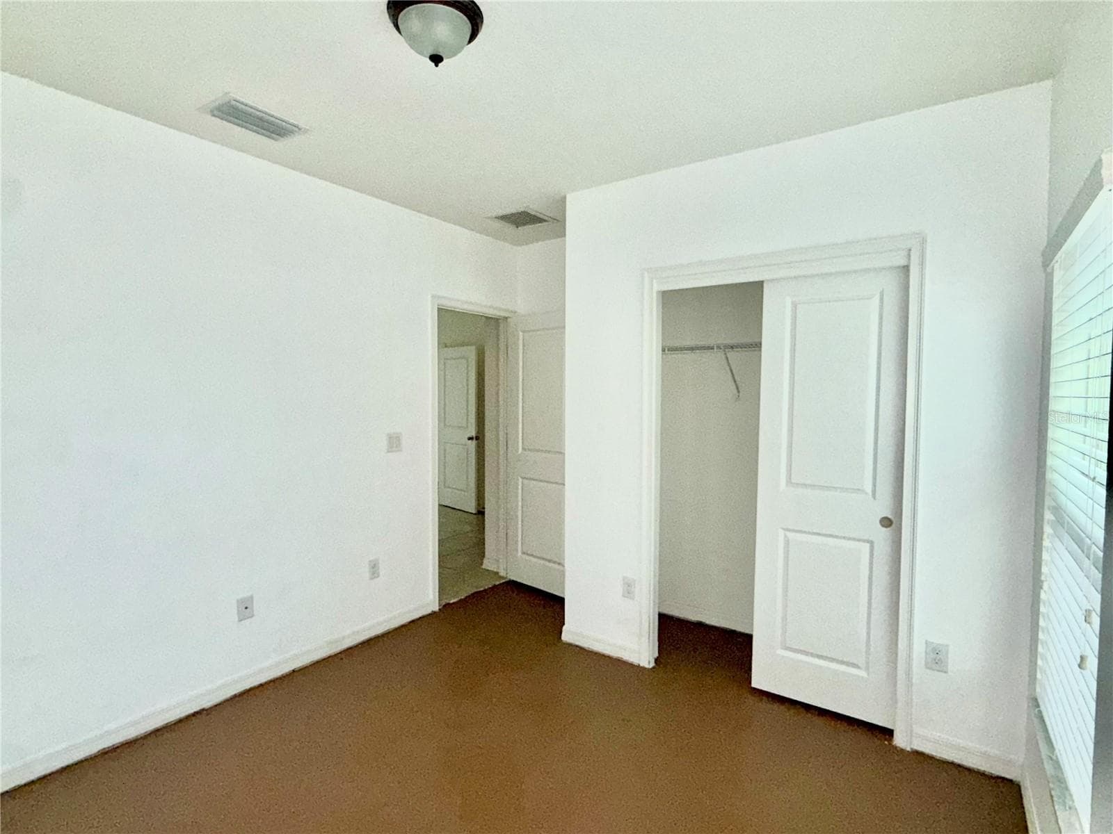 Front bedroom - carpet was removed and floor was painted - 571 OLD WINDSOR WAY, SPRING HILL