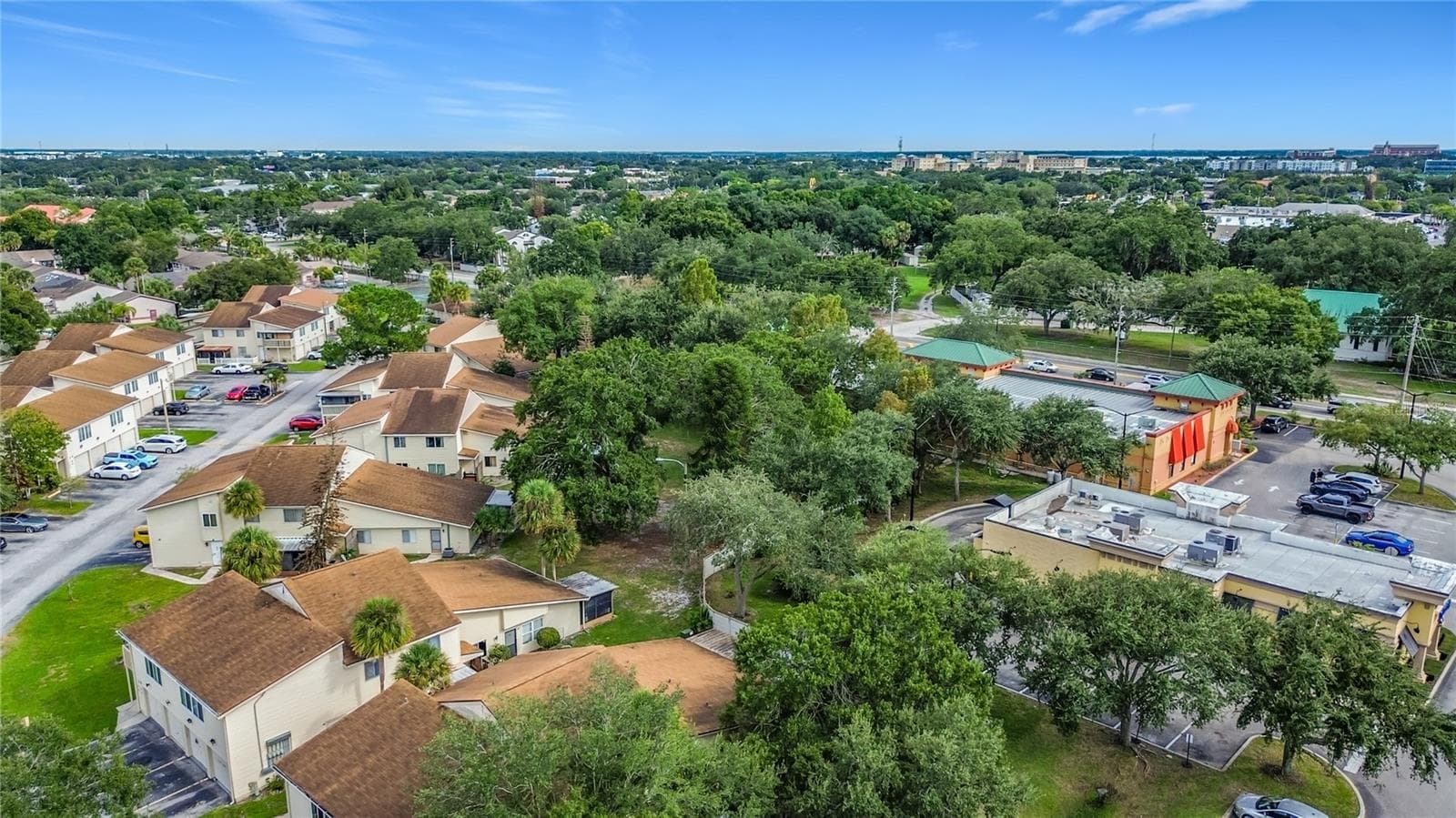 Aerial view of the surrounding area - 1106 SPRING MEADOW DR, KISSIMMEE