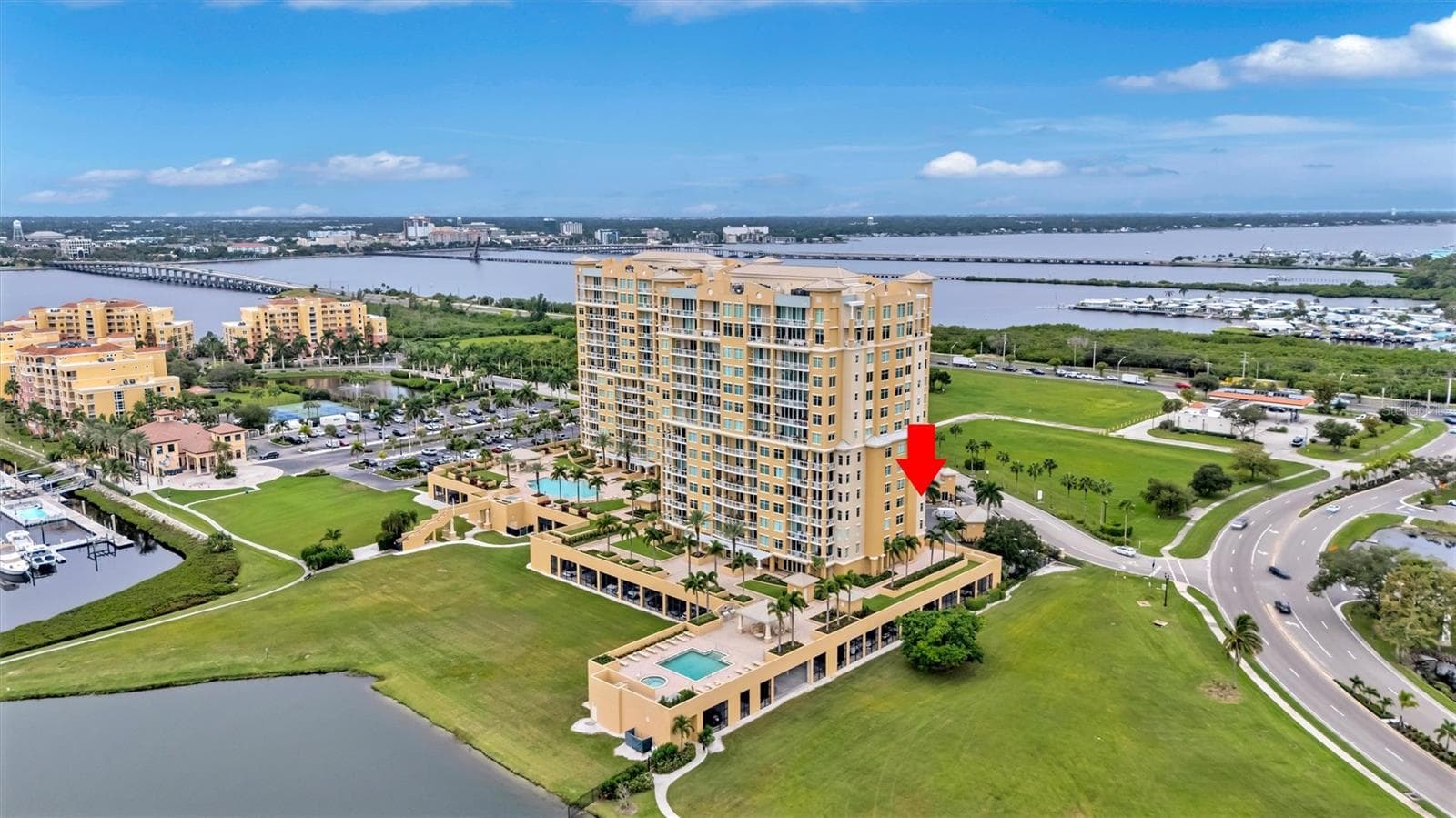 Location within the Building - 140 RIVIERA DUNES WAY #306, PALMETTO