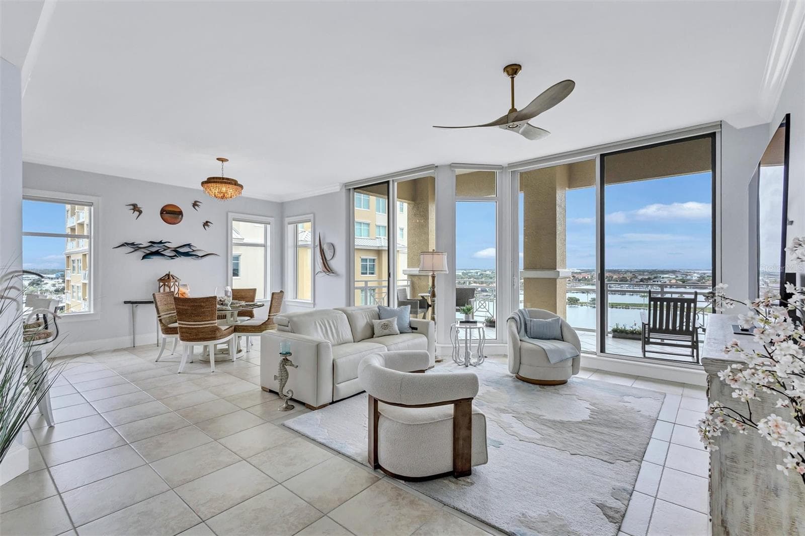 Great Room - Living Room & Dining Room - 130 RIVIERA DUNES WAY #701, PALMETTO