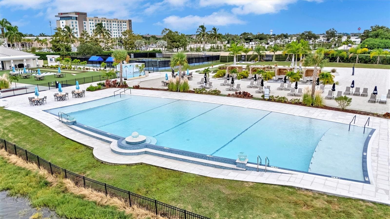 Resort Walk in Pool at the Beach Club - 130 RIVIERA DUNES WAY #701, PALMETTO