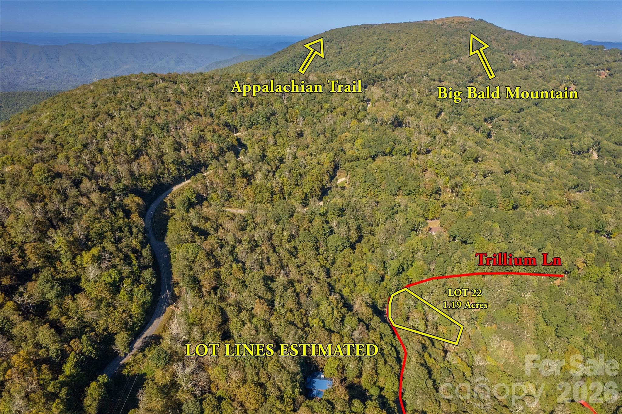Lot at 22 Trillium Lane, Mars Hill, photo 4 of 27