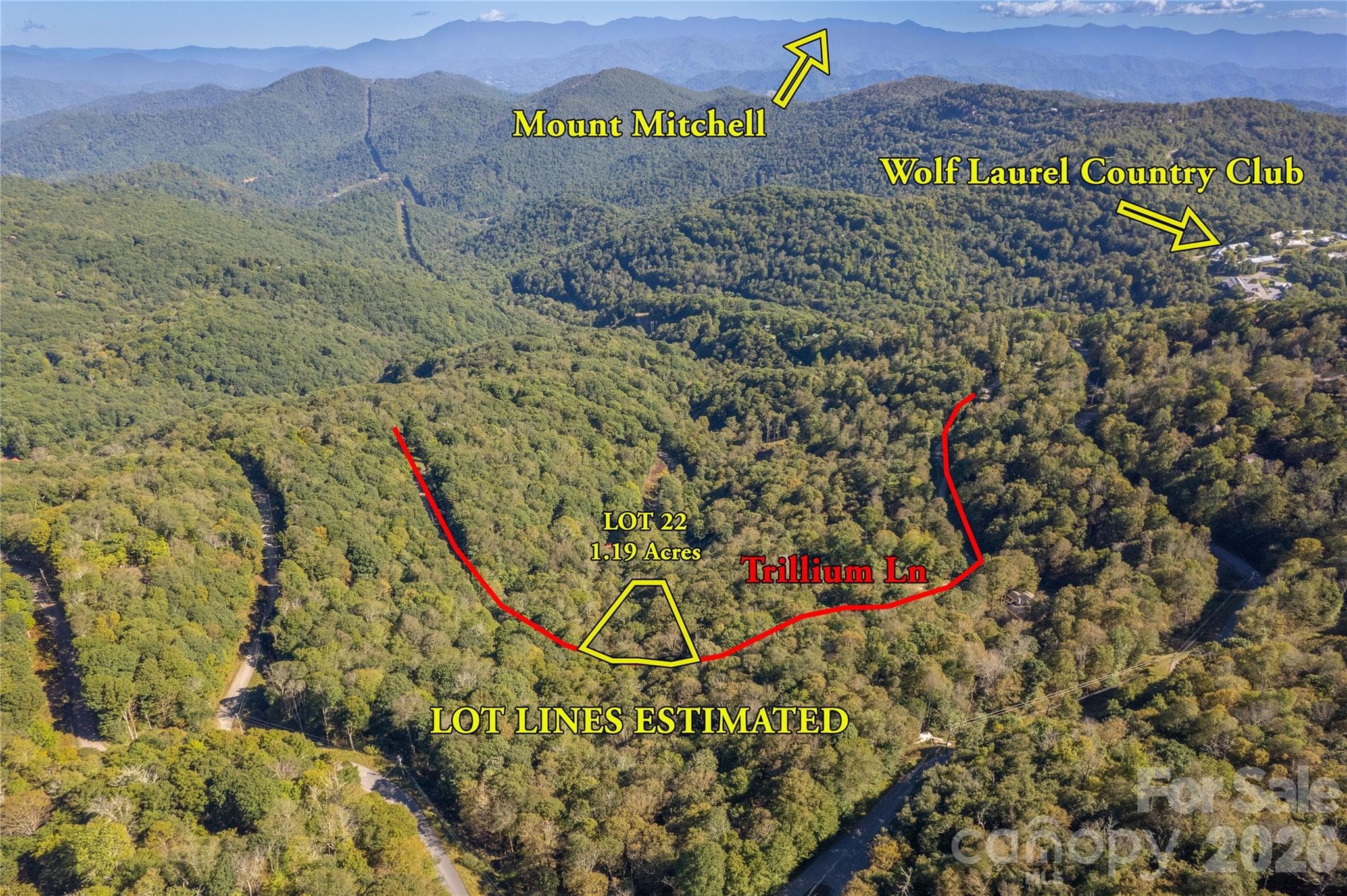 Lot at 22 Trillium Lane, Mars Hill, photo 3 of 27