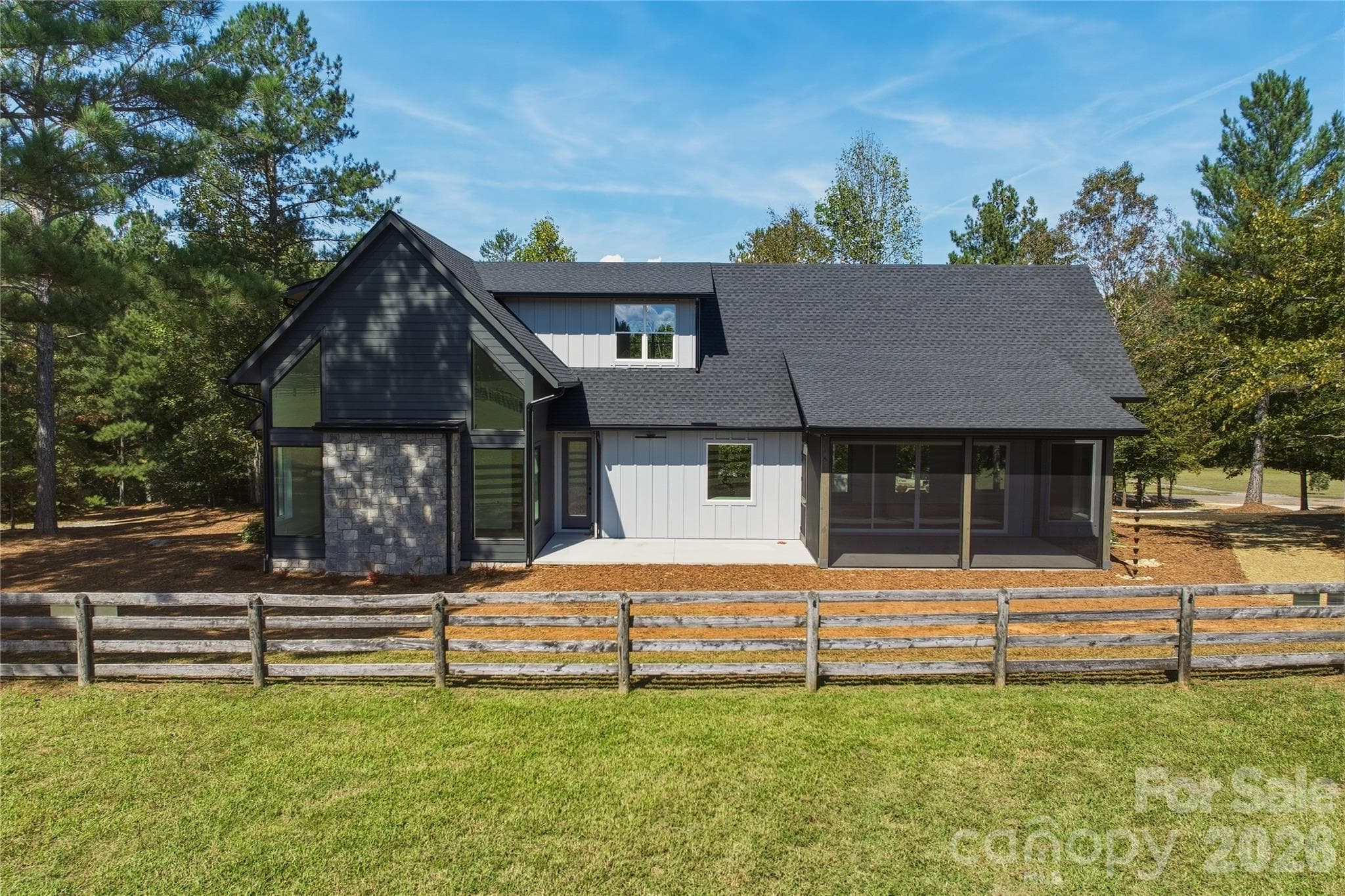 This home backs directly up to the community pasture. - 2303 Paddock Circle, Morganton
