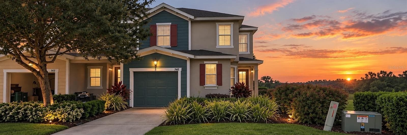 FRONT VIEW - 740 CHACALL LOOP, MOUNT DORA