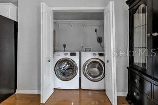 Laundry Closet, adjacent to Kitchen - 918 W BRADDOCK ST, TAMPA
